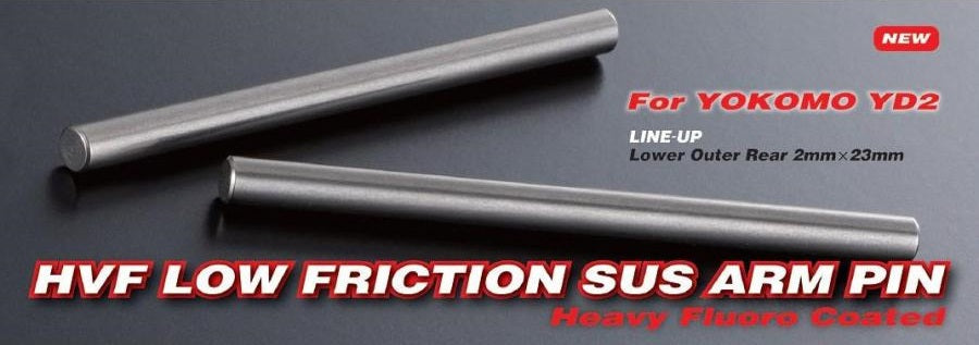 PS-PA-Y504 HVF Low Friction Sus Arm PIN / YD2 Lower Outer Rear(2pic)