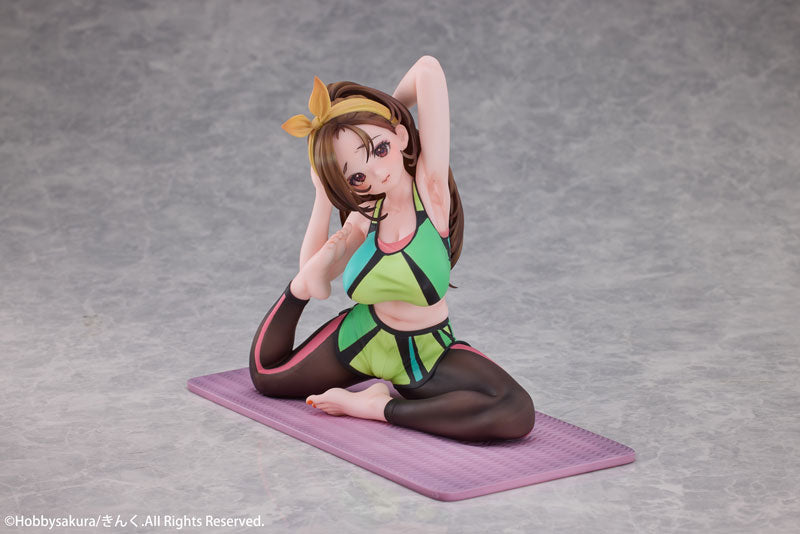 HOBBY SAKURA ヨガ少女 1/7スケール塗装済完成品フィギュア 豪華版