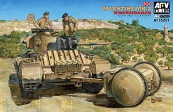 FV35201 AFV CLUB 1/35 バレンタイン歩兵戦車 Mk.III w/ロタトレーター