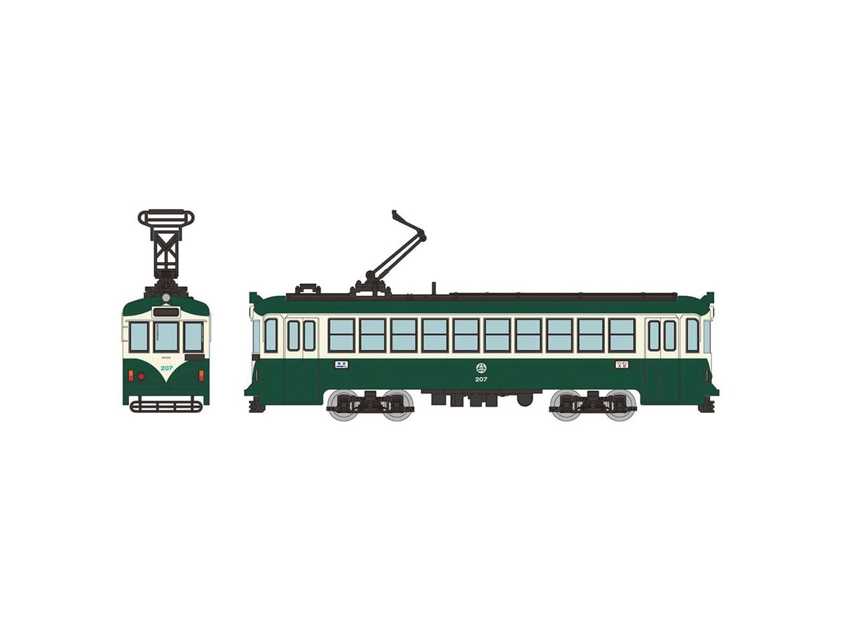 332138 鉄道コレクション とさでん交通200形207号車C