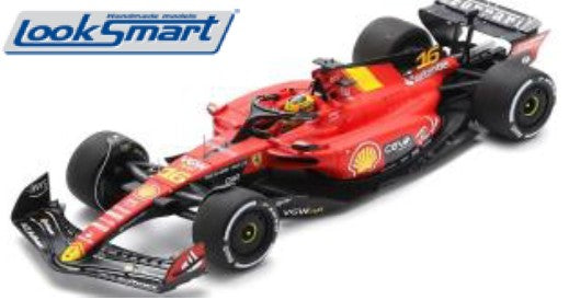 LS18F1047 1/18 Scuderia Ferrari SF23 No.16 Scuderia Ferrari 4th Monza GP 2023 Charles Leclerc