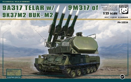PH35034 パンダホビー 1/35 9K37M2'ブークM2' (9A317 TELAR w/9M317ミサイル)