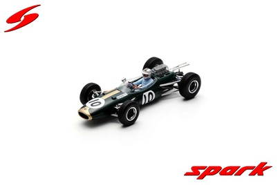 S7086 1/43 Brabham BT7 No.10 Italian GP 1965 Giancarlo Baghetti