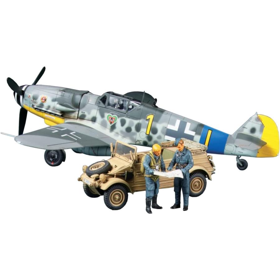 25204 1/48 メッサーシュミット Bf109 G-6・キューベルワーゲン82型セット【スケールモデル限定】