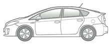 ID-284 1/24 インチアップシリーズ No284 トヨタプリウス(ZVW30)G/ツーリングセレクション