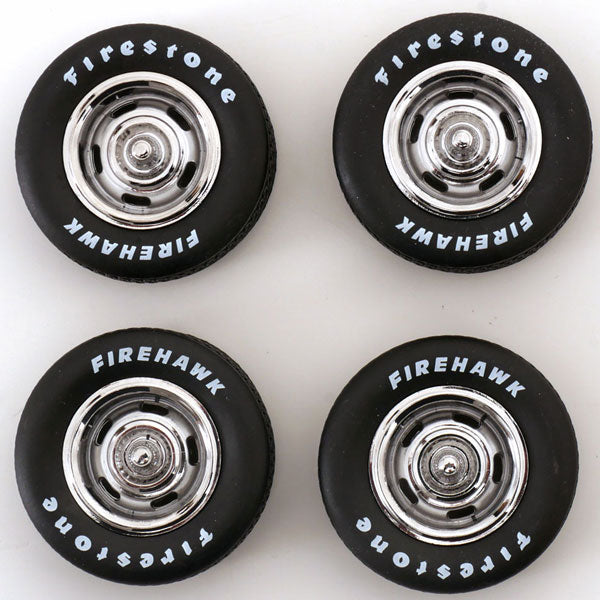 KKDCACC038 KKscale 1/18 Tire Set with rims USA