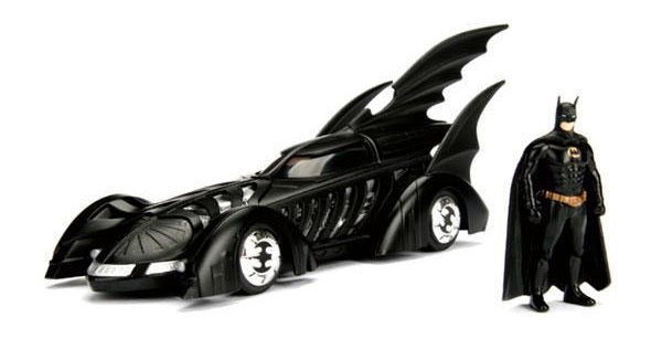 フィギュア付き バットモービル 1/24 スケール ダイキャストミニカー 「バットマンフォーエバー」