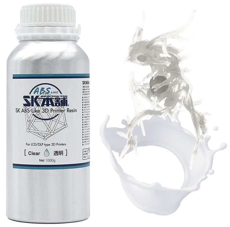 SK04NL 3Dプリンター用レジン SK ABS-Likeレジン 1000g 透明色