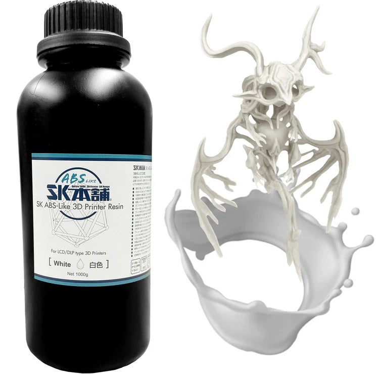 SK02NL 3Dプリンター用レジン SK ABS-Likeレジン 1000g 白色