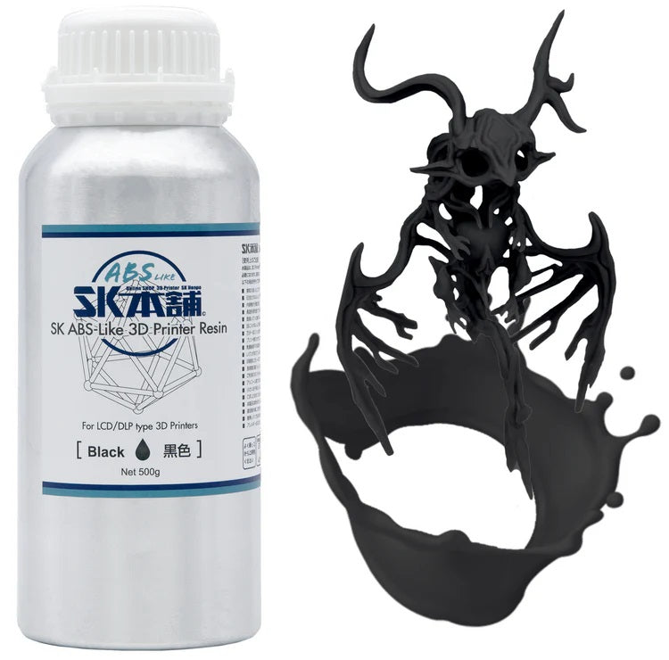 SK01N 3Dプリンター用レジン SK ABS-Likeレジン 500g 黒色
