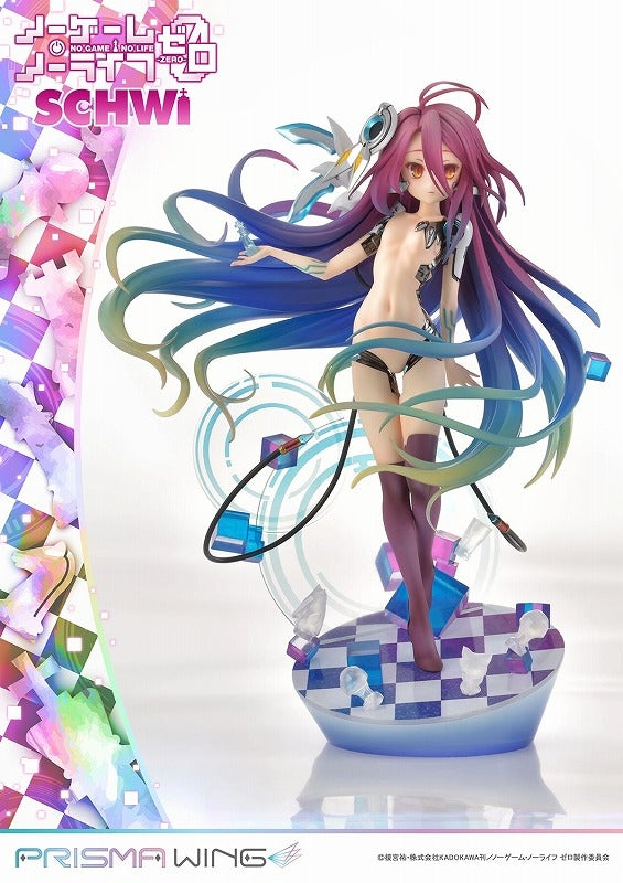 PWNGNL-02P PRISMA WING ノーゲーム・ノーライフ ゼロ シュヴィ 1/7 スケール 完成品フィギュア