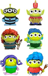 HCB17-986L PIXAR ピクサー コスチュームエイリアン フィギュア Lアソート (入数:6個)