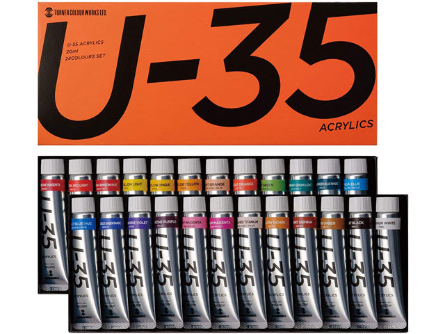 UA02024C U-35 20ML 24 色 セット