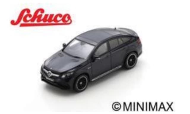 450399900 1/43 X253 Mercedes GLE 63 Coupe 2016 - Cavansite blue