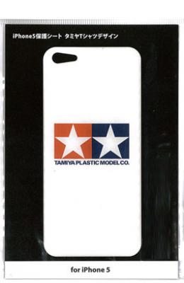 タミヤ公式iPhone5保護シート タミヤTシャツデザイン