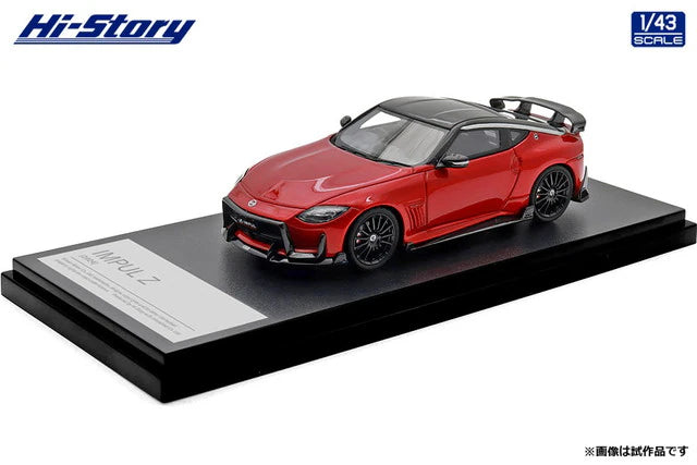 HS509RE Hi-Story 1/43 IMPUL Z (2024) カーマインレッド/スーパーブラック 2トーン
