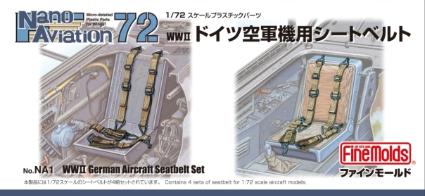 NA01 1/72 ドイツ空軍機用シートベルト