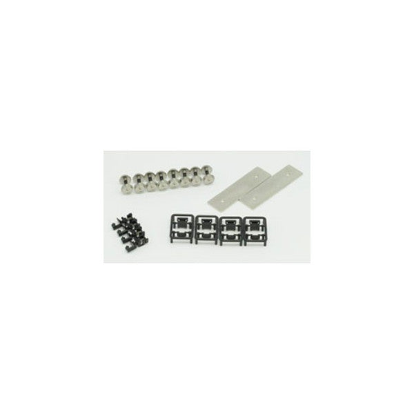244011 鉄道コレクション走行用パーツセット (車輪径6mm2両分:クロ) TT-05
