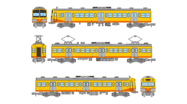 335733 鉄道コレクション 三岐鉄道851系 3両セット