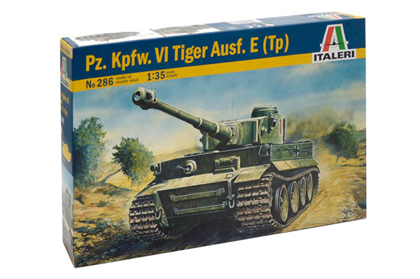 IT0286 イタレリ 1/35 WW.II ドイツ軍 Pz.Kpfw.VI ティーガーI 戦車 E型