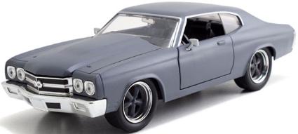 JADA97835 Jada Toys 1/24 F&F ドミニク シェビー シェベル SS マットグレー