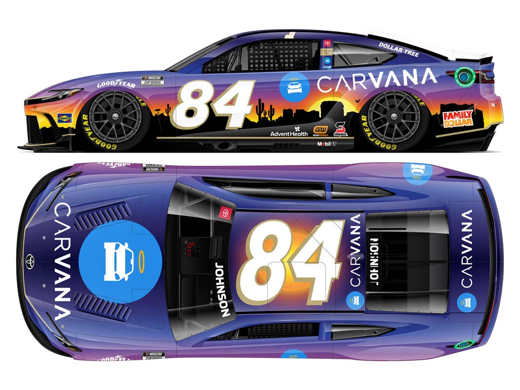 LR319973 Lionel Racing 1/64 CARVANA DESERT 2024 トヨタ カムリ XSE ジミー・ジョンソン #84