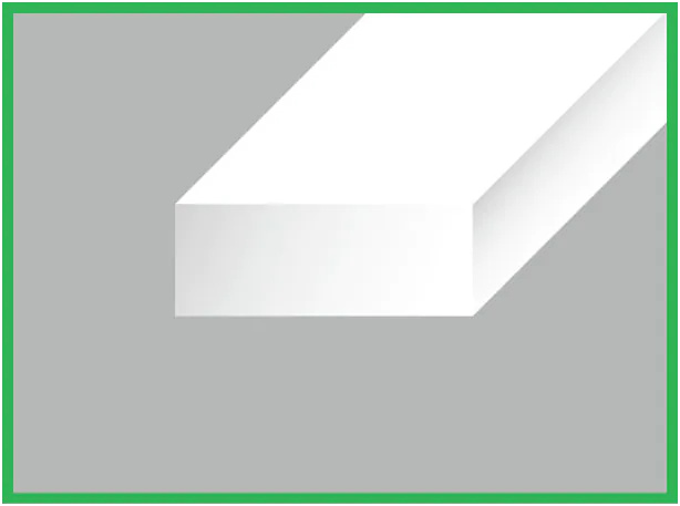 80EG159 プラボウ 平棒 厚さ 1.5mm x 幅 6.3mm x 長さ 350mm
