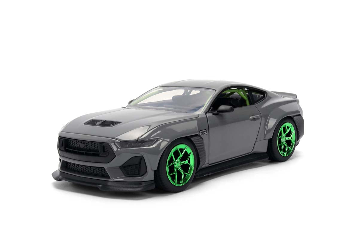 JADA36593 Jada Toys 1/24 2024 フォード マスタング RTR グレー