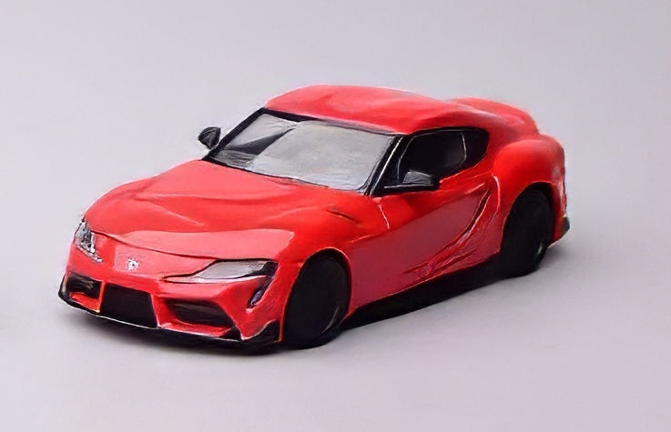 C33661 Focal Horizon x Model 1 1/64 Toyota GR Supra A90 Prominence Red LHD