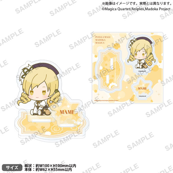 魔法少女まどか☆マギカ ジオラマアクリルスタンド ぺたっとねじまきver. 巴マミ