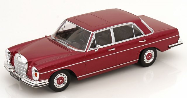 KKDC181215 KKscale 1/18 メルセデス 300 SEL 6.3 W109 1967-1972 レッドメタリック