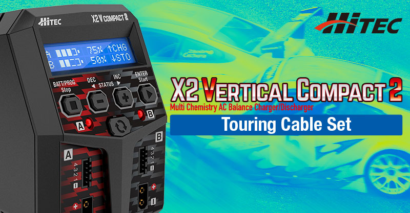 44363-T X2 Vertical Compact 2 Touring Cable Set