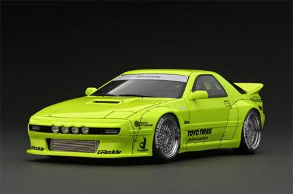 IG2912 IGモデル 1/18 PANDEM RX-7 (FC3S) Yellow
