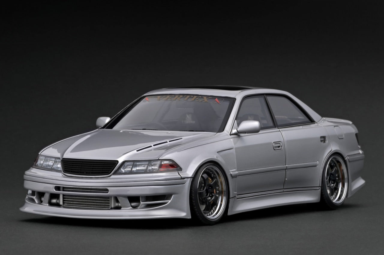IG3578 IGモデル 1/18 VERTEX JZX100 MARK-II Silver White