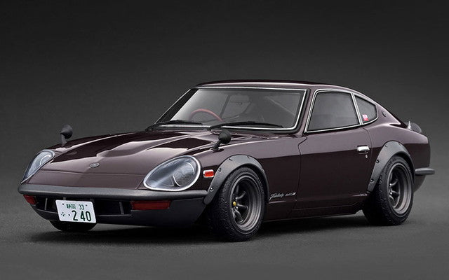 IG3720 IGモデル 1/18 Nissan Fairlady 240ZG (HS30) Maroon