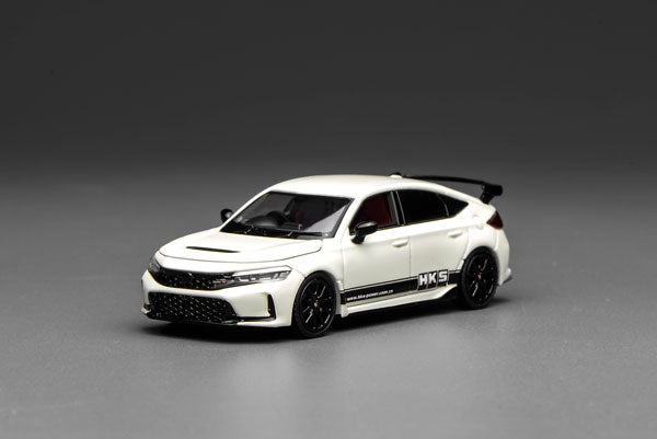 M65319 MOTORHELIX 1/64 ホンダ シビック タイプR (FL5) HKS Livery チャンピオンシップ ホワイト