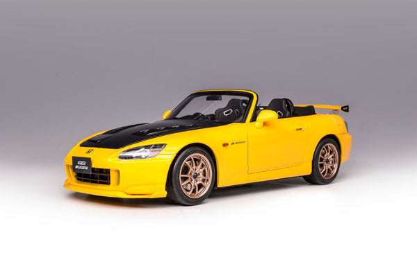 M85122 MOTORHELIX 1/18 Honda S2000 (AP2) 無限 MUGEN New Indy Yellow Pearl