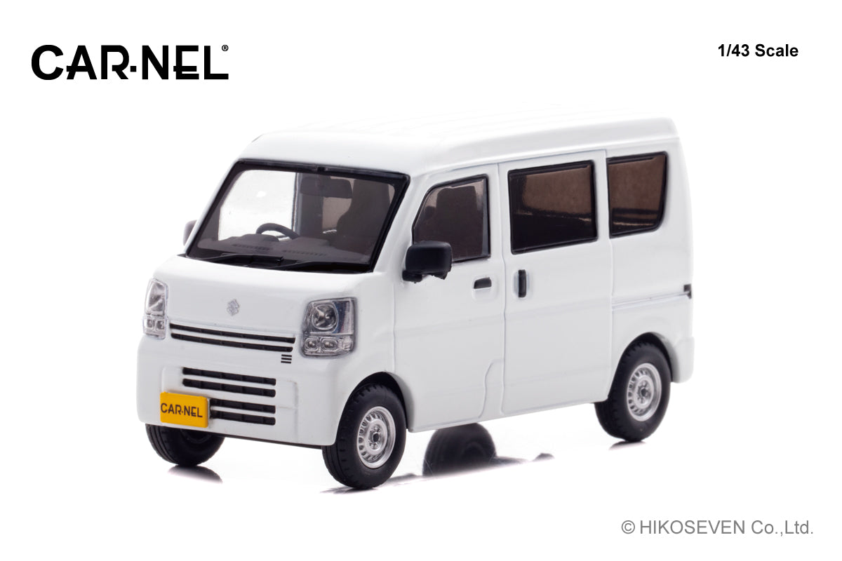 CN432101 CARNEL 1/43 スズキ エブリイ PA (DA17V) 2021 White