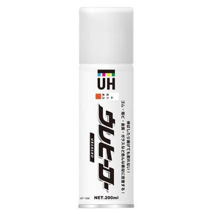 斉藤塗料 ウレヒーロースプレー レッド(光沢あり) 200ml