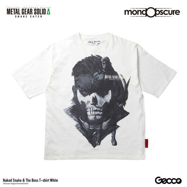 METAL GEAR SOLID Δ: SNAKE EATER/ネイキッド・スネーク&ザ・ボス ビッグシルエットTシャツ ホワイトM