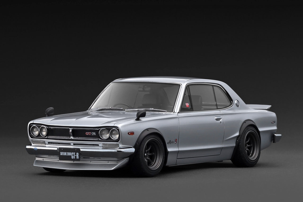 IG4031 IGモデル 1/18 Nissan Skyline 2000 GT-R (KPGC10) Silver