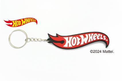HWU69096 Hot Wheels ラバーキーチェーン BKxRD