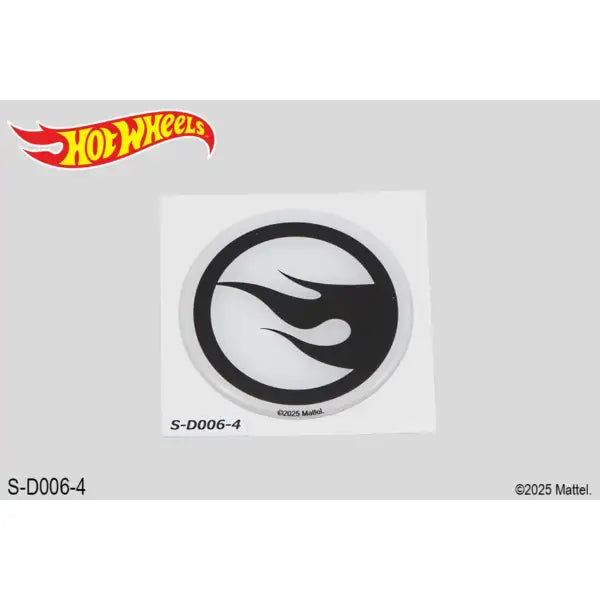 S-D006-4 Hot Wheels ステッカー Treasure Hunt Black