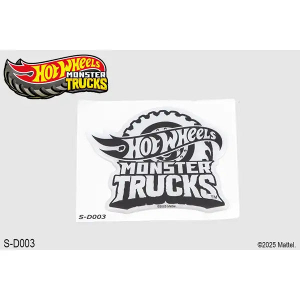 S-D003 Hot Wheels ステッカー 「HOT WHEELS MONSTER TRUCKS」