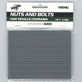 MENSPS-006 1/35 ボルトとナット SET B (大) 2.6mm、2.2mm、1.8mm ワッシャー付
