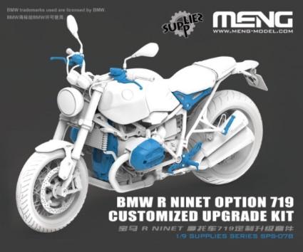 MENSPS-078 モンモデル 1/9 BMW R nineT 719カスタマイズ アップグレードキット (レジン製)