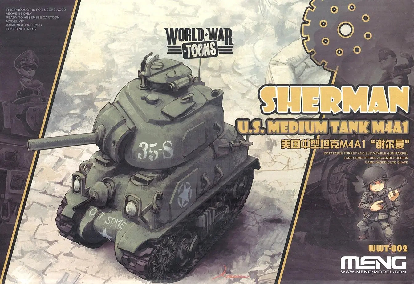 MENWWT-002 モンモデル WWT アメリカ中戦車 M4A1 シャーマン