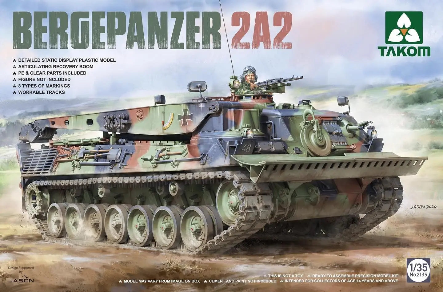 TKO2135 タコム 1/35 ベルゲパンツァー2A2