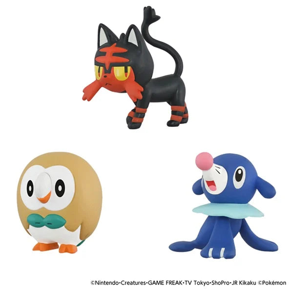 ポケットモンスター ポケモン30周年記念 モンコレ旅立ちの3匹セット アローラ地方