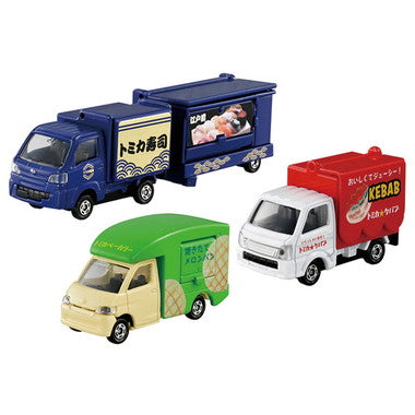 トミカ みんなで食べよう!トミカたべもの屋さんセット